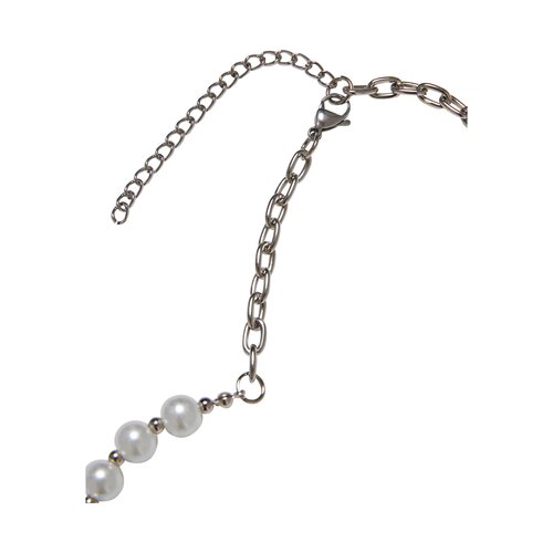 Urban Classics Pearl Various Chain Necklace
