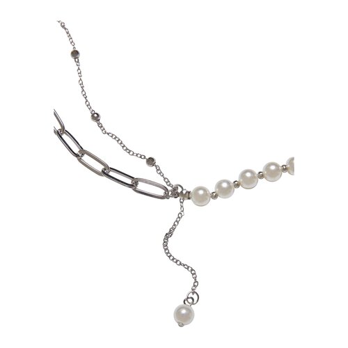 Urban Classics Jupiter Pearl Various Chain Necklace