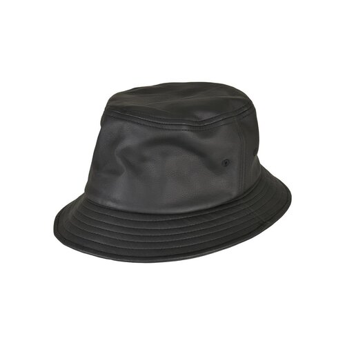 Yupoong Imitation Leather Bucket Hat