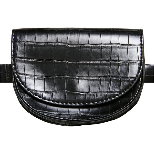 Urban Classics Croco Synthetic Leather Double Beltbag